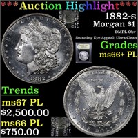***Auction Highlight*** 1882-s Morgan Dollar 1 Gra