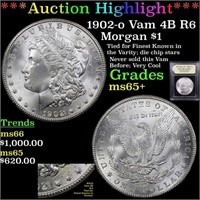 ***Auction Highlight*** 1902-o Vam 4B R6 Morgan Do