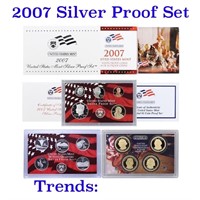 2007 United States Mint Silver Proof Set - 14 Piec