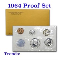 1964 Proof Set Original Packaging Including Mint L