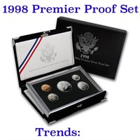 1998 United States Mint Premier Silver Proof Set i