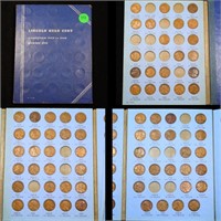 Partial Lincoln Cent Book 1909-1940 71 coins