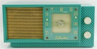 * Silvertone (Sears) Vintage Tube Radio - Aqua,