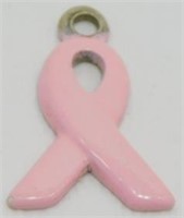 Sterling Silver Stepping Out In Pink Ribbon