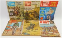 Vintage The West Western Magazines