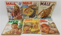 Vintage Male Men True Men's Magazines