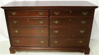 Craftique solid mahogany Chippendale dresser