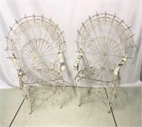 Metal Peacock Chairs