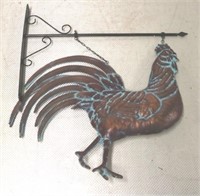 Copper Rooster Wall Hanging