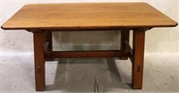 Stickley mission oak table