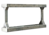Barb Large Console Table, Gray