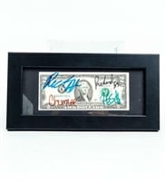 Coin Pawn Stars Signed $2 Note In Frame - Awesome!