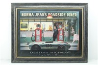 "Norma Jean's Roadside Diner" Chris Consani Print