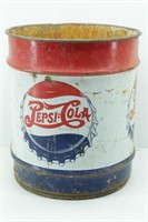 Pepsi-Cola Metal Drum Barrel