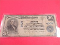 1921 USA $20 Clifton Forge, Virginia