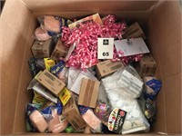 Box of Assorted Party Supplies
