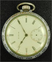 Elgin Antique Side-Winder Pocket Watch: 16-Size