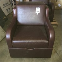 Pull Out Chair,  Maroon