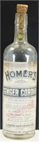 Vintage Lash's Bitters Co. Embossed Bottle with