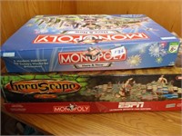 Monopoly and Hero Scape