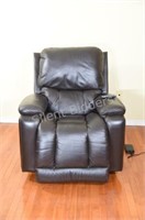 LaZy Boy Black Leather Remote Reclining Chair