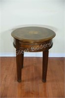 Contemporary Style Two Tone Side / End Table