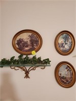 COLLECTION OF VINTAGE WALL DECOR