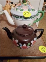 HAND PAINTED TEAPOTS