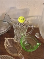 SMALL PITCHER AND CUPS