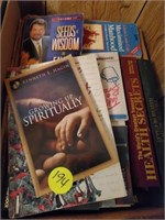 BOX OF RELIGIOUS BOOKS