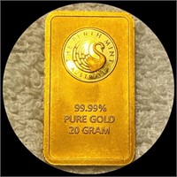 The Perth Mint 20 Gram Gold Bar HIGH END