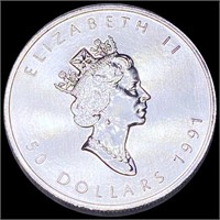 1991 $50 Canadian Platinum Oz GEM PROOF