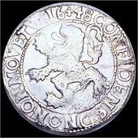 1648 New York Lion Dollar NICELY CIRCULATED