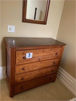 Antique Four Drawer Chest (US1)