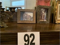 (4) Photo Frames (Wooden) (Living Room)
