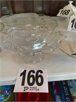 Small Cake Stand (Cut Glass) (Living Room)