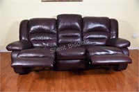 LaZy Boy Leather Reclining Contemporary Sofa