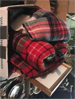 Misc. Woolrich Blanket, North Pole House
