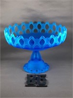 Vintage Fancy Light Blue Bowl