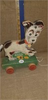 FISHER PRICE WOOFY WAGGER PULL TOY
