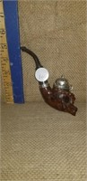 HAND CARVED FIGURAL PIPE