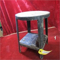 Vintage industrial stool. Metal.