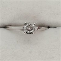 14K White Gold Diamond Ring $2135