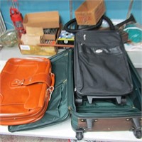 Suitcase/luggage lot.
