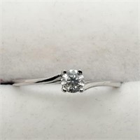 14K White Gold Diamond Ring  $1660