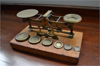 S. Mordan & Co. Brass Postal Scale