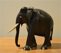 Antique Carved Elephant