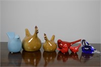 Decorative Birds - 7 Total