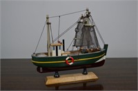 Fishing Boat Wood Model