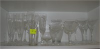 Large Collection of Stemware